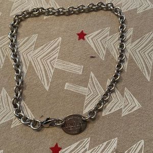 Authentic, used return to Tiffany’s necklace